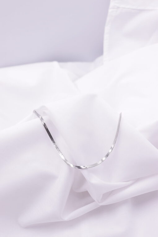 Stainless steel snake chain necklace
