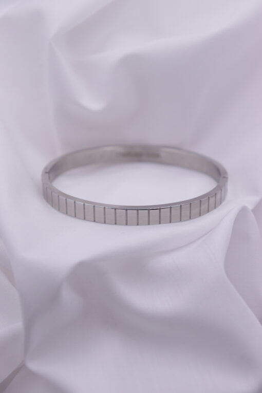 Din silver cuff βραχιόλι