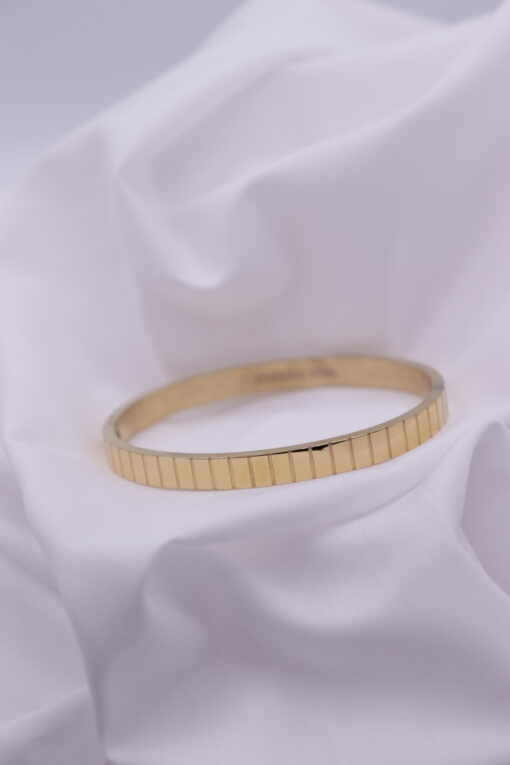 Din gold cuff βραχιόλι