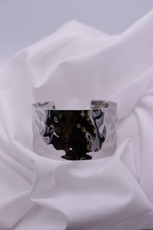 Boo silver cuff βραχιόλι