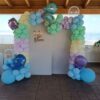 Backdrops with balloons under the sea