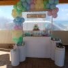 Candy bar with balloons
