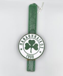 Παναθηναϊκός λαμπάδα με διακοσμητικό μαγνητάκι