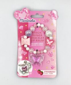 Magic wings bracelet lip balm strawberry